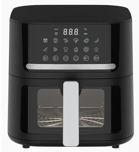 8L Versatile Air Fryer Oven with Glass Pot