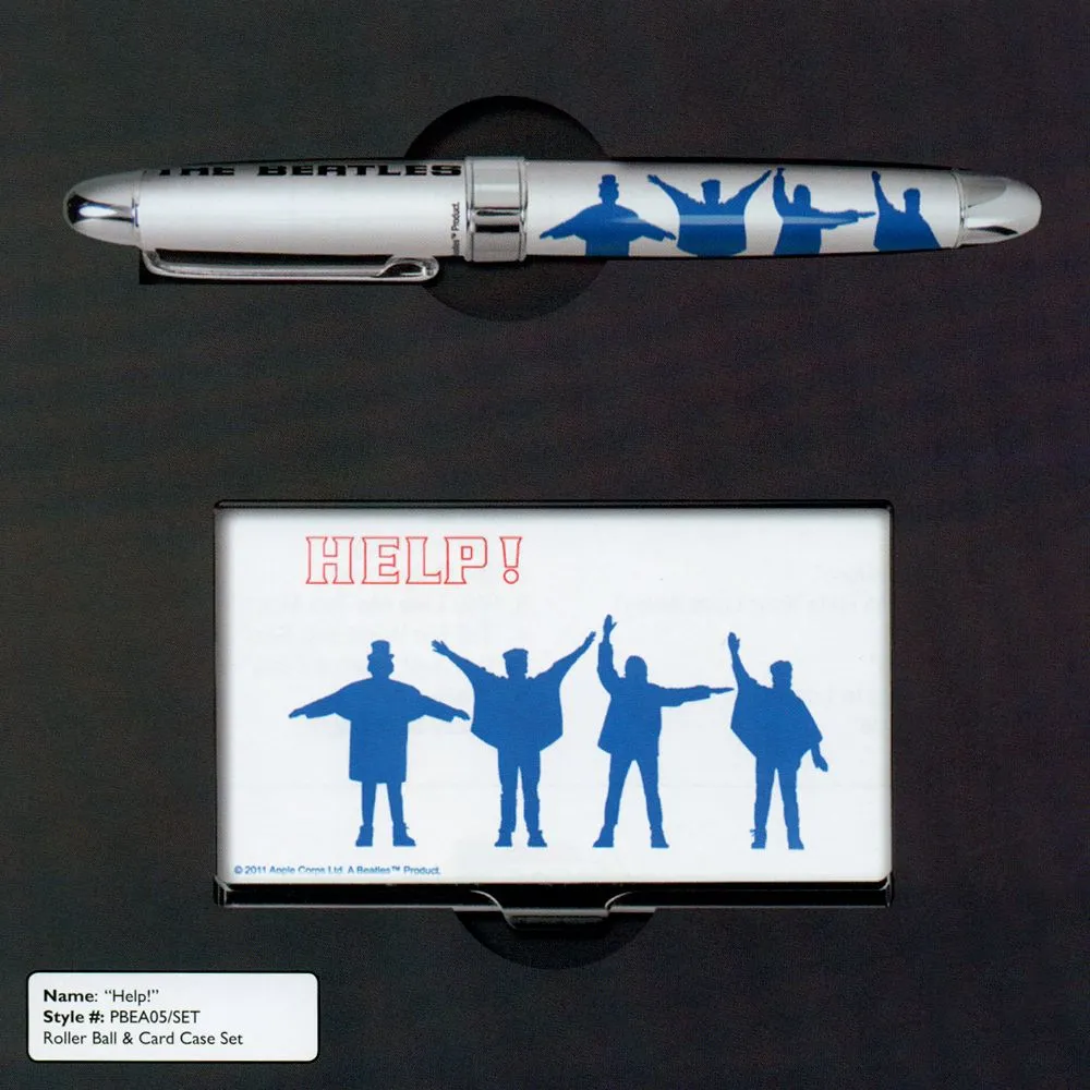 ACME Beatles Help! Limited Edition Pen and Card Case Set