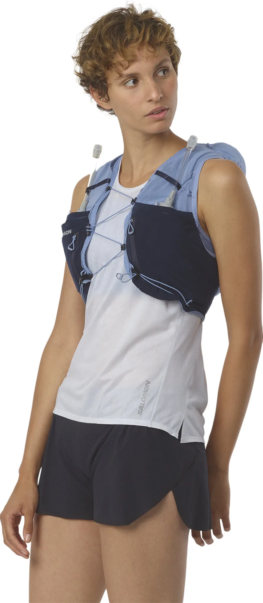 ADV Skin Running Vest with Flasks 12L - Women's|-|Gilet de course avec flacons ADV Skin 12L - Femme