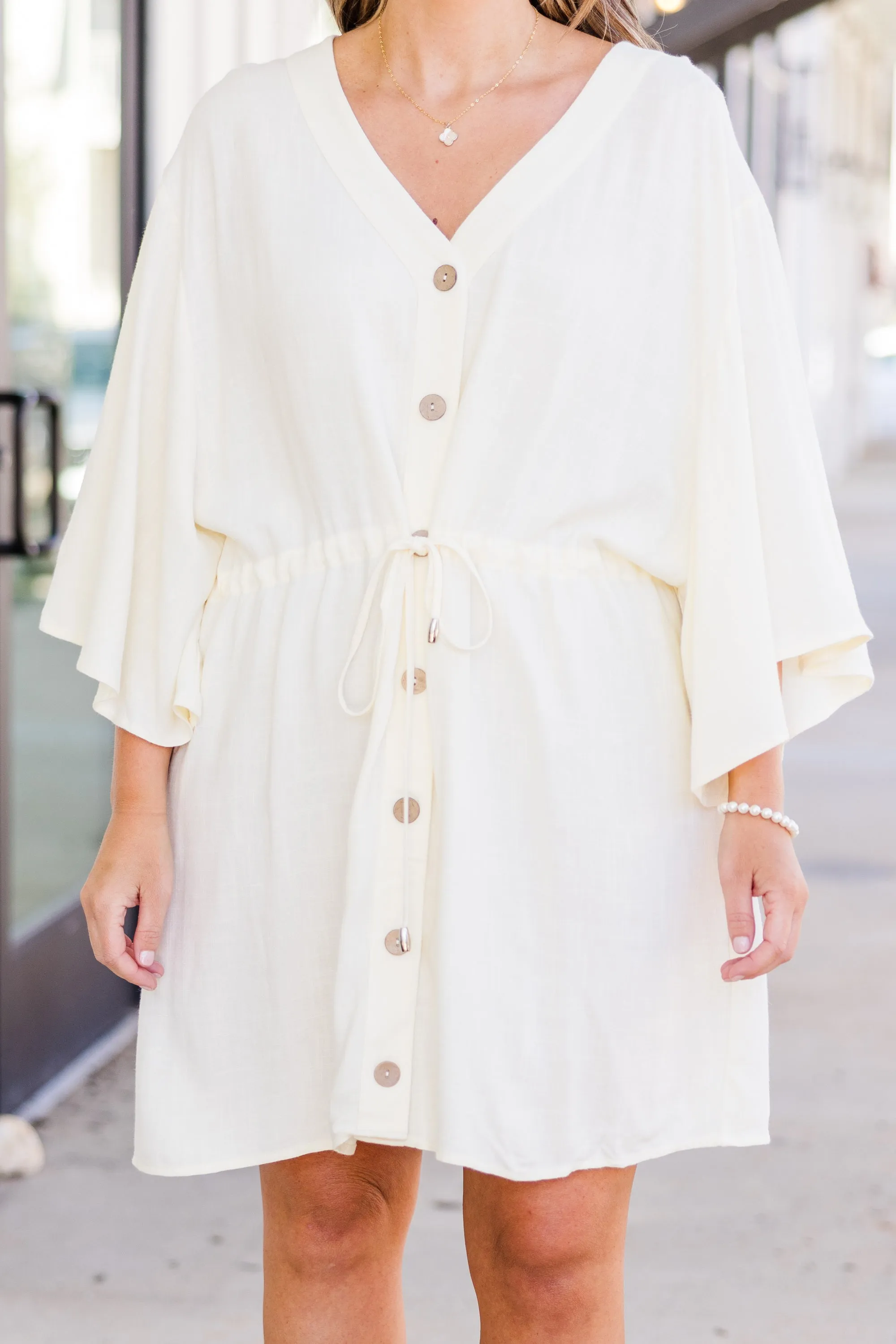 All Season Long Dress, Ivory