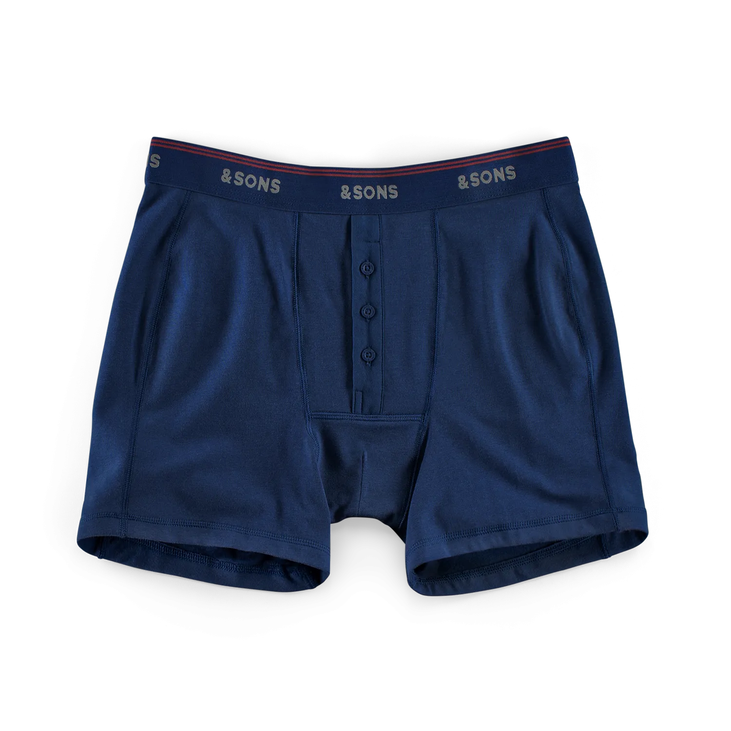 &SONS Essentials Boxer Shorts Indigo