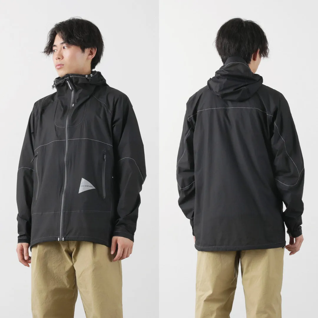 AND WANDER / 3 Layer Ultralight Rain Jacket