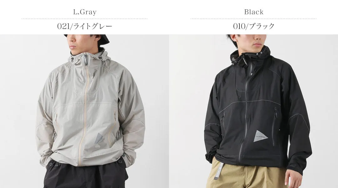 AND WANDER / 3 Layer Ultralight Rain Jacket