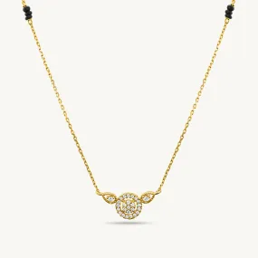 Annapurna Diamond Mangalsutra | BIS Hallmarked | 18k Gold Vermeil