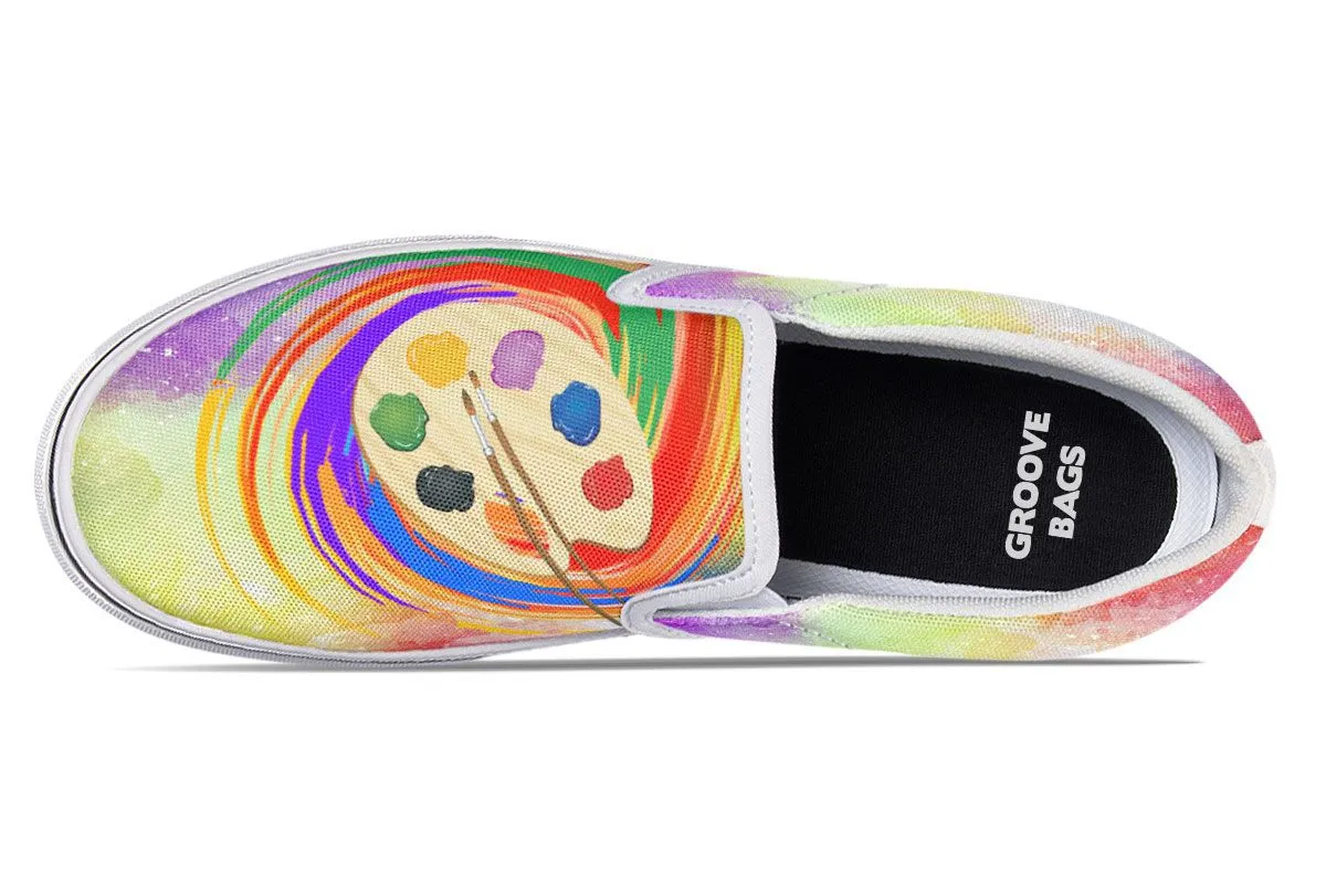 Artist Palette Slip-On Shoes