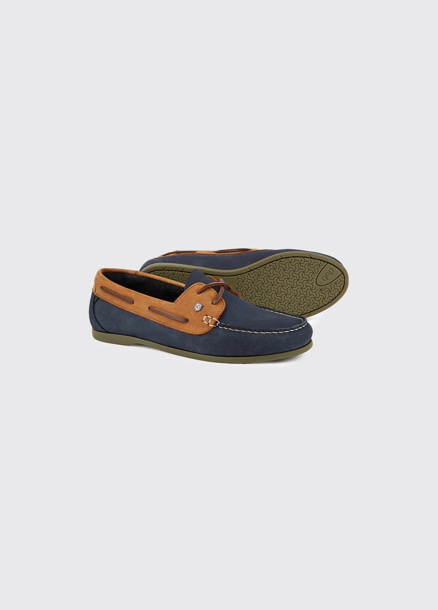 Aruba Deck Shoe - Denim/Tan