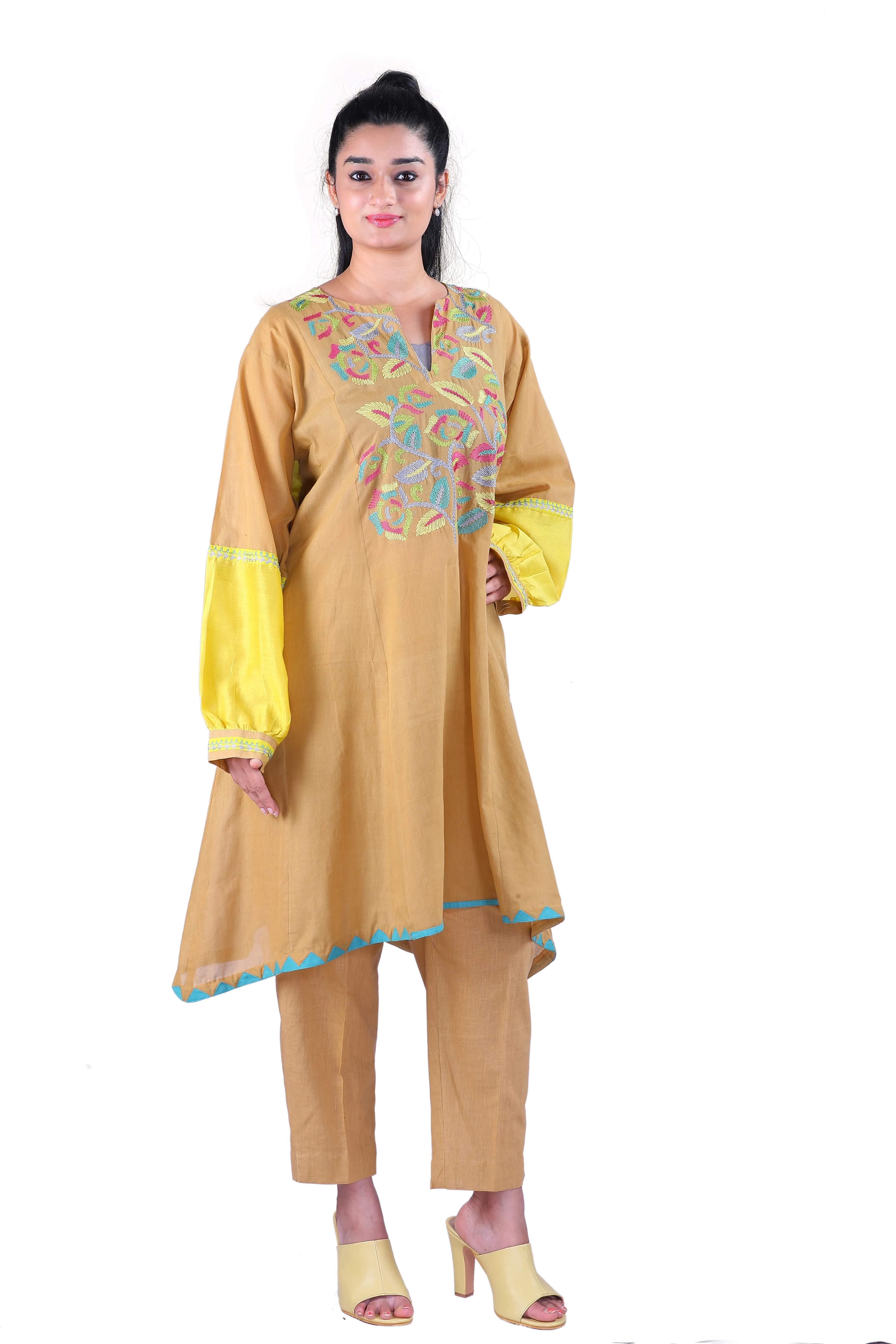 Beige kurta