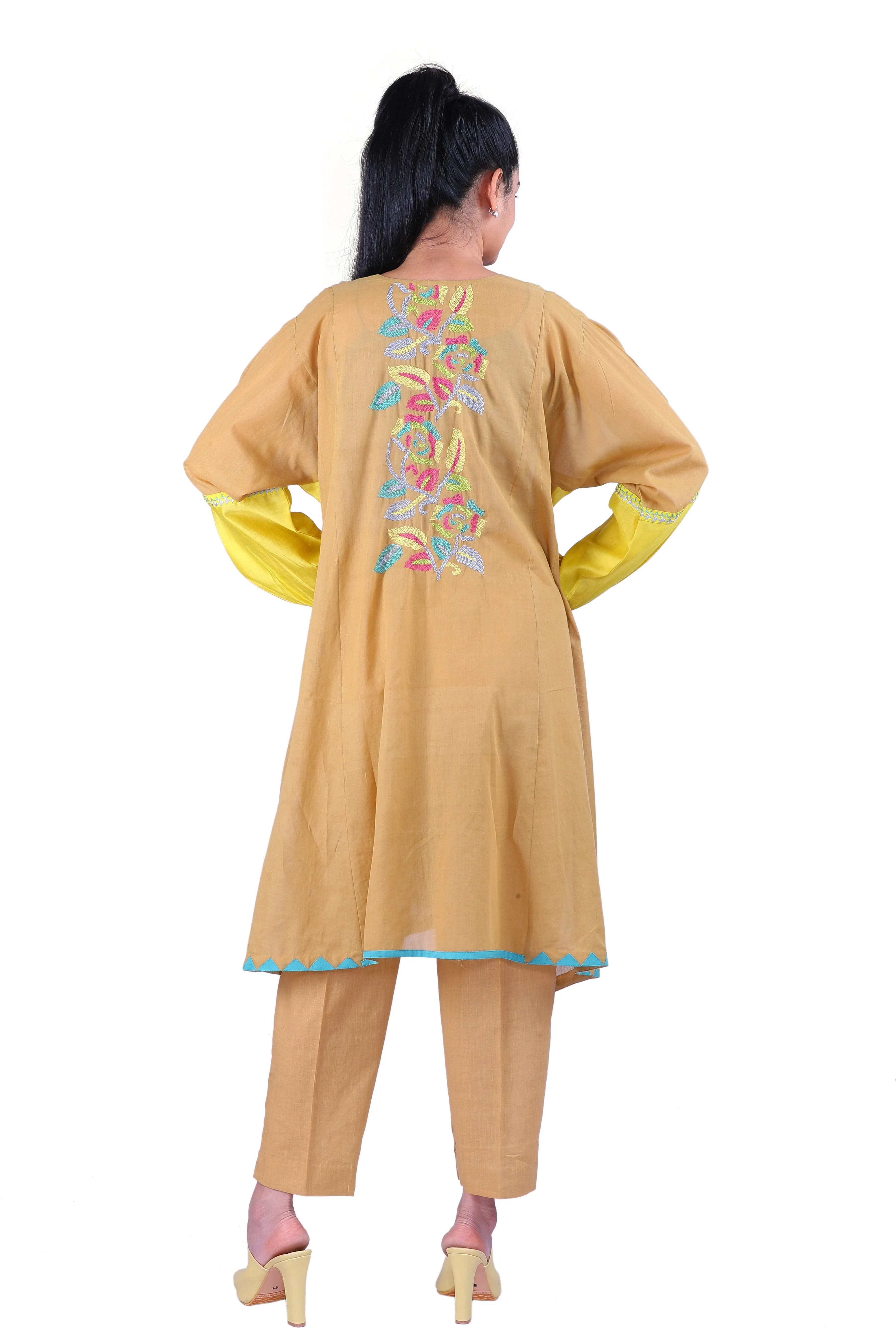 Beige kurta