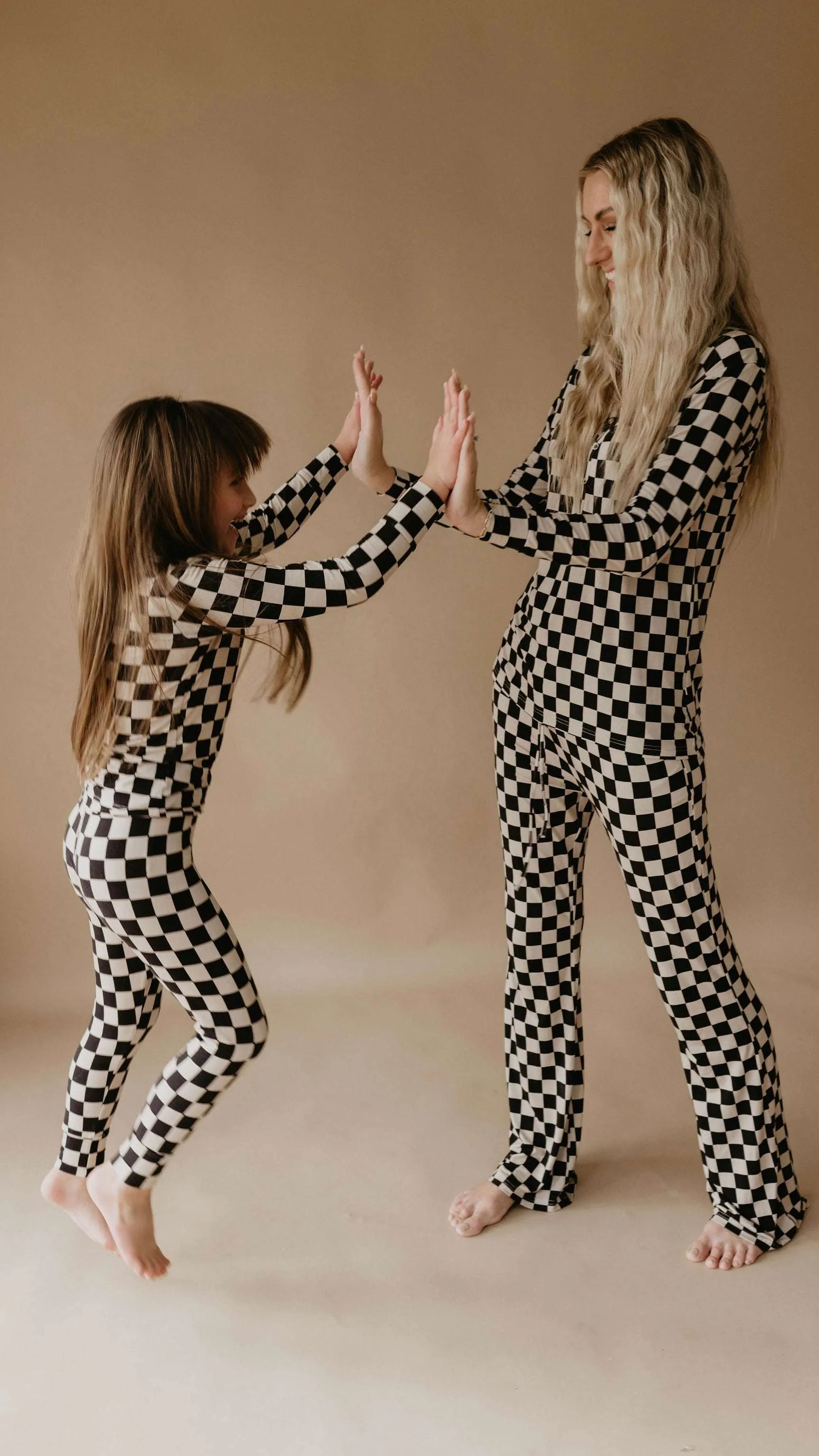 Black Checkerboard | Women's Bamboo Pajamas