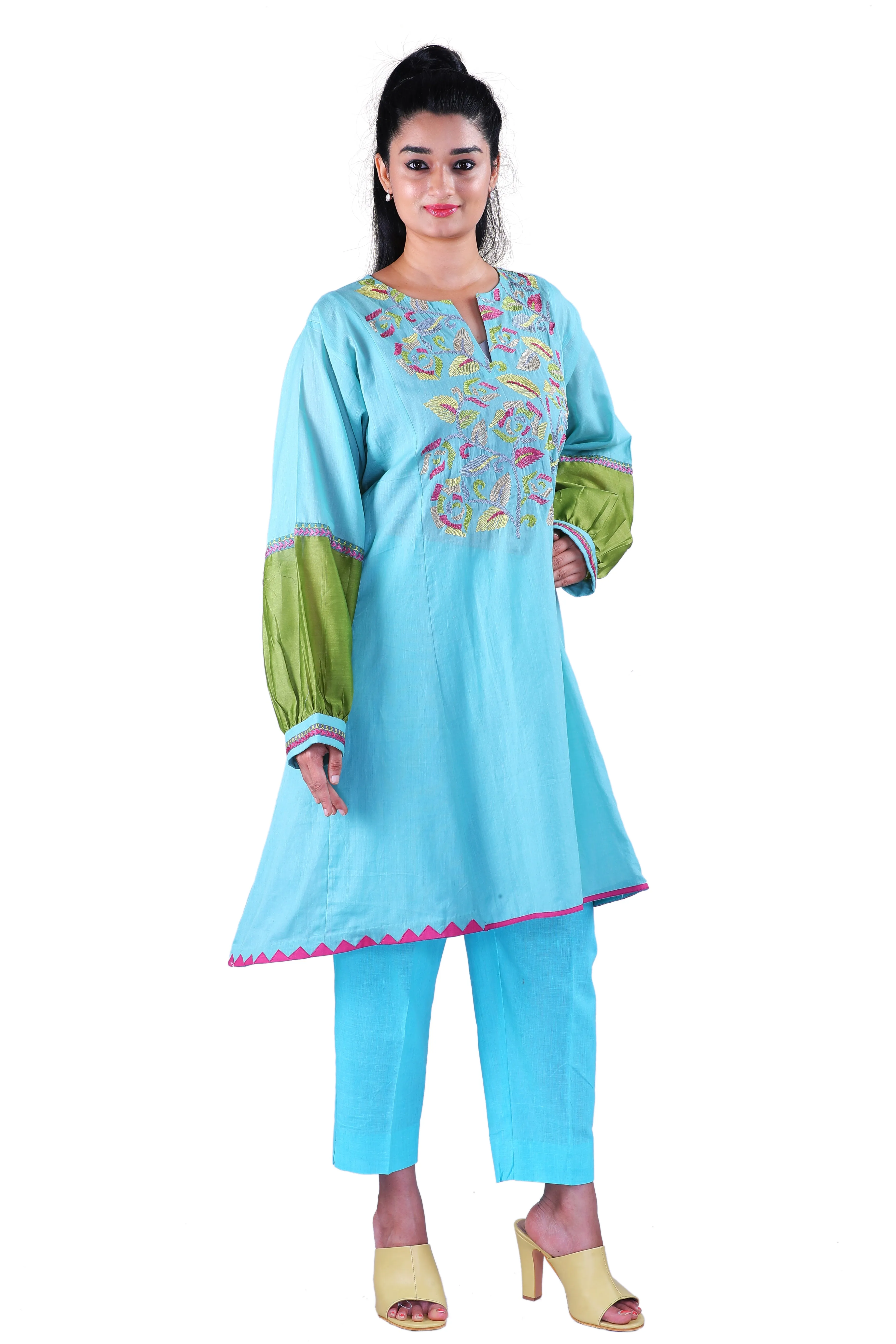 Blue Kurta