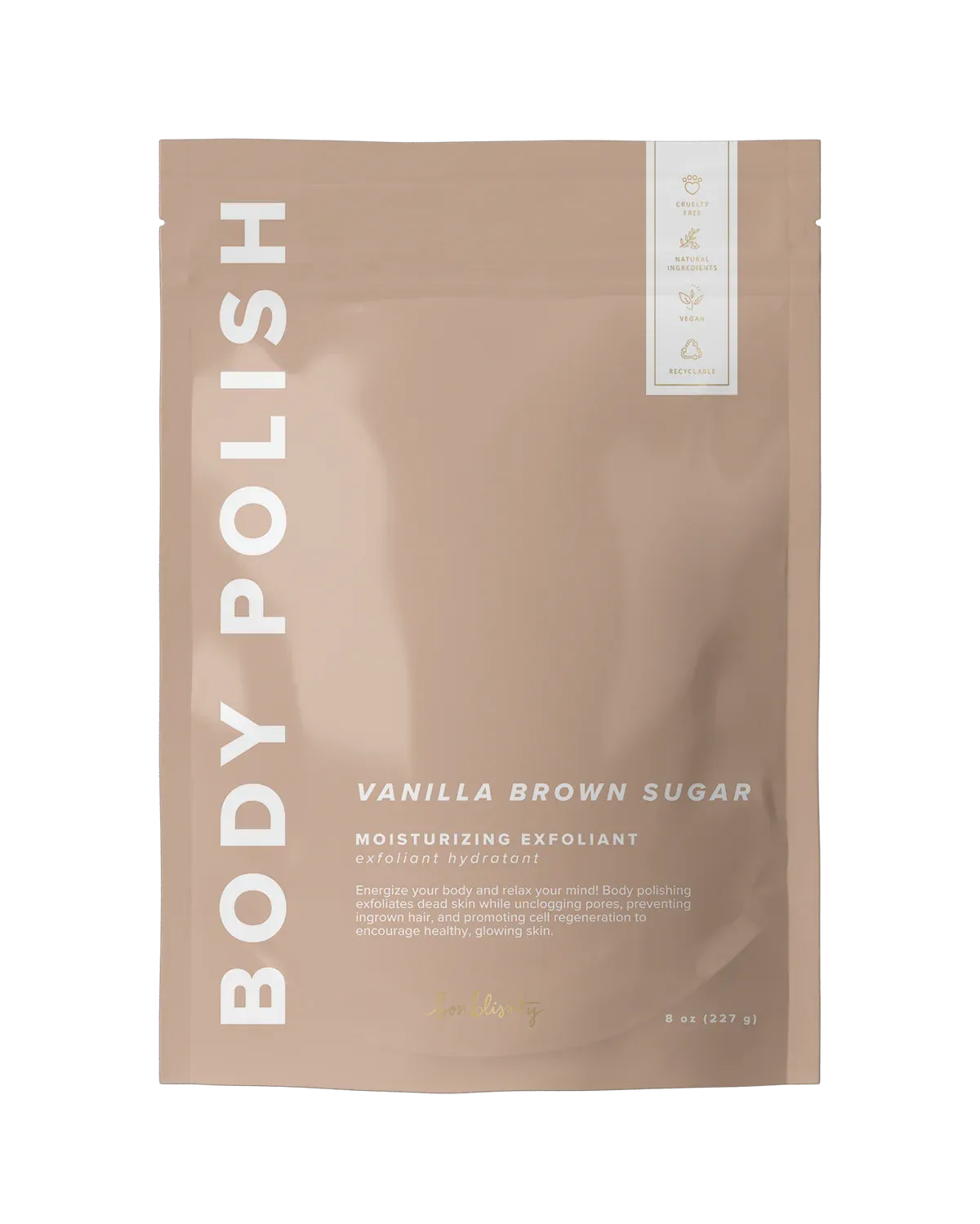 Bonblissity Body Polish Scrub - Vanilla Brown Sugar