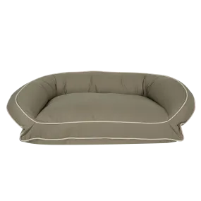 Canvas Cuddler Bolster Bed | Sage