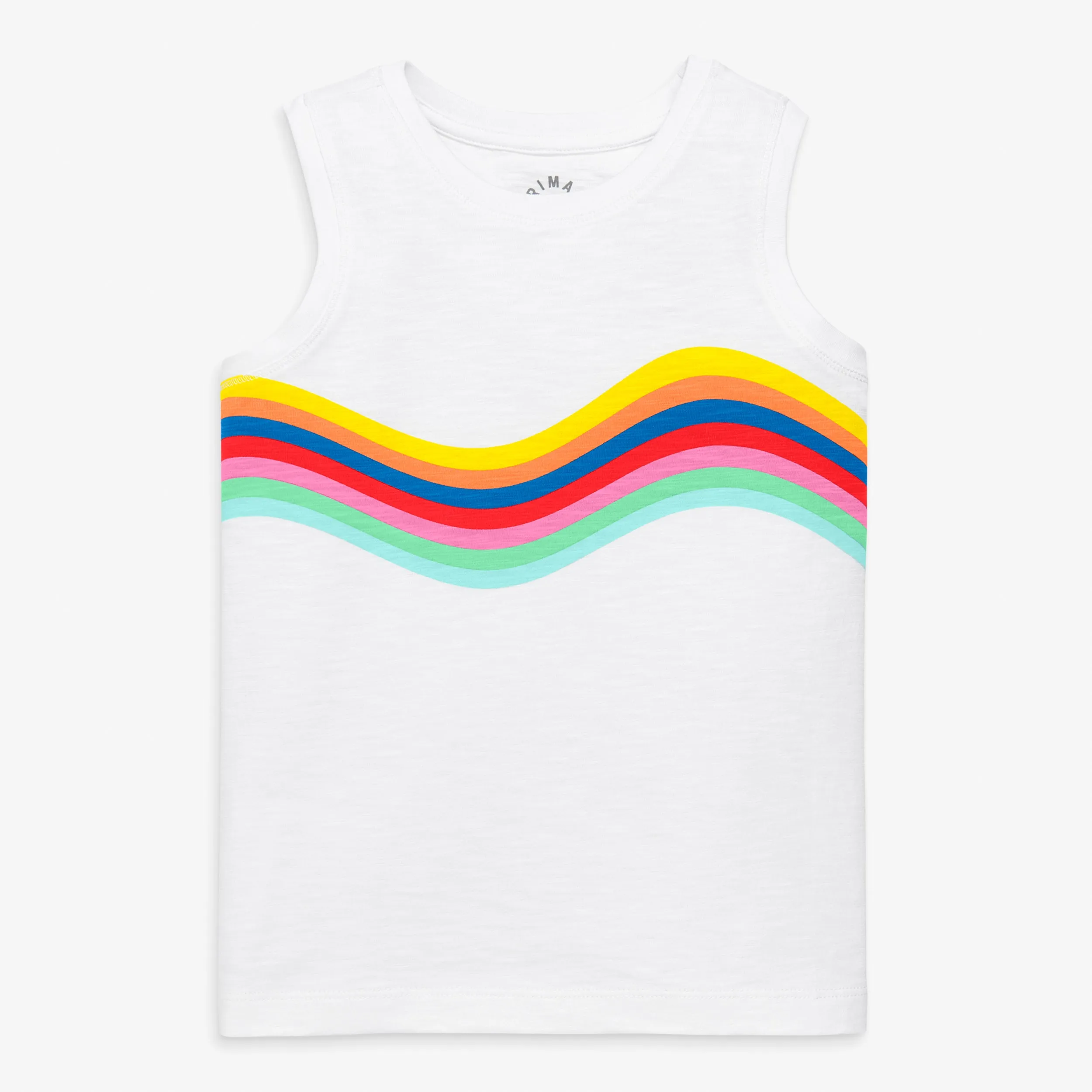 Clearance rainbow banner wave tank