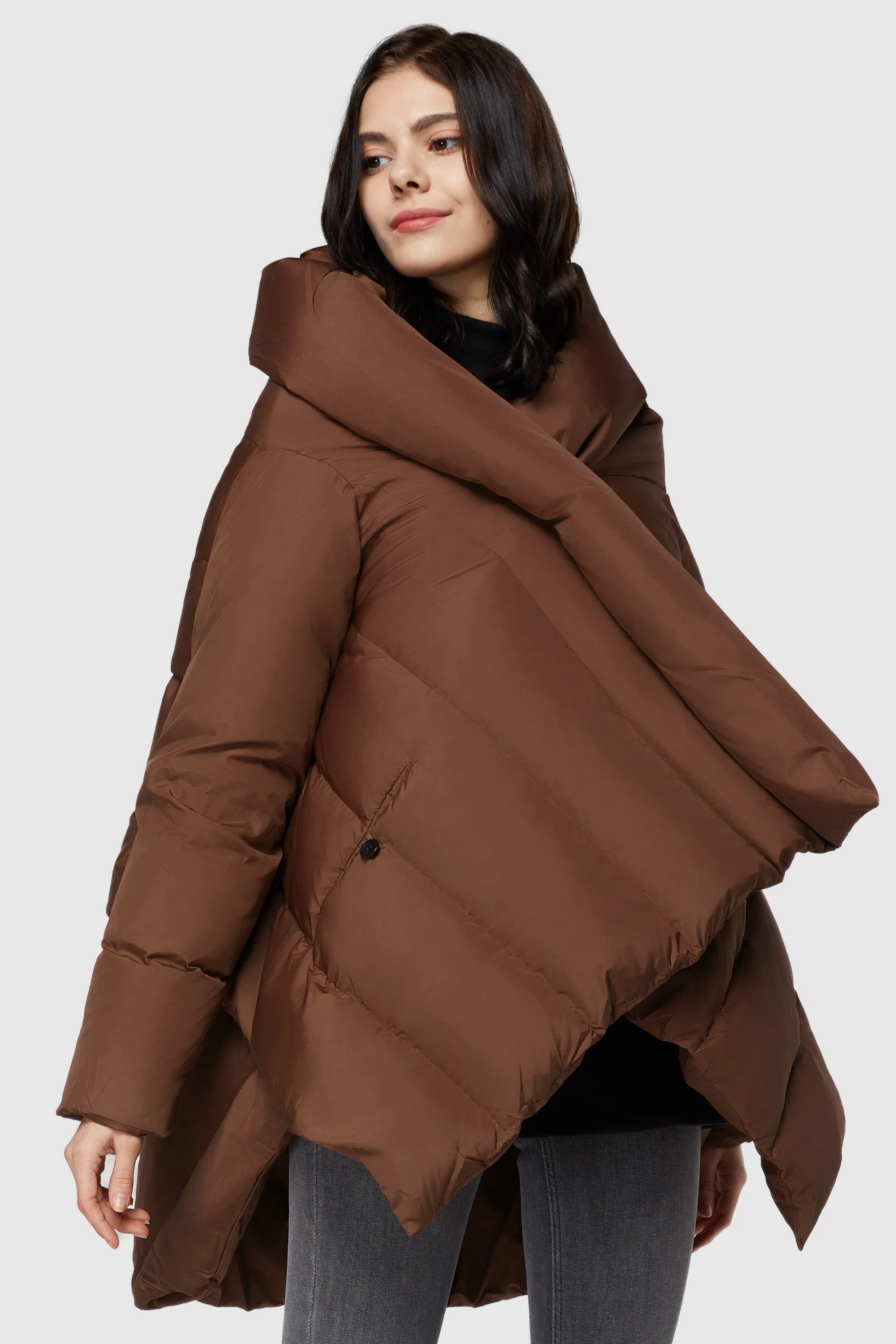 Cloak Puffer Down Coat