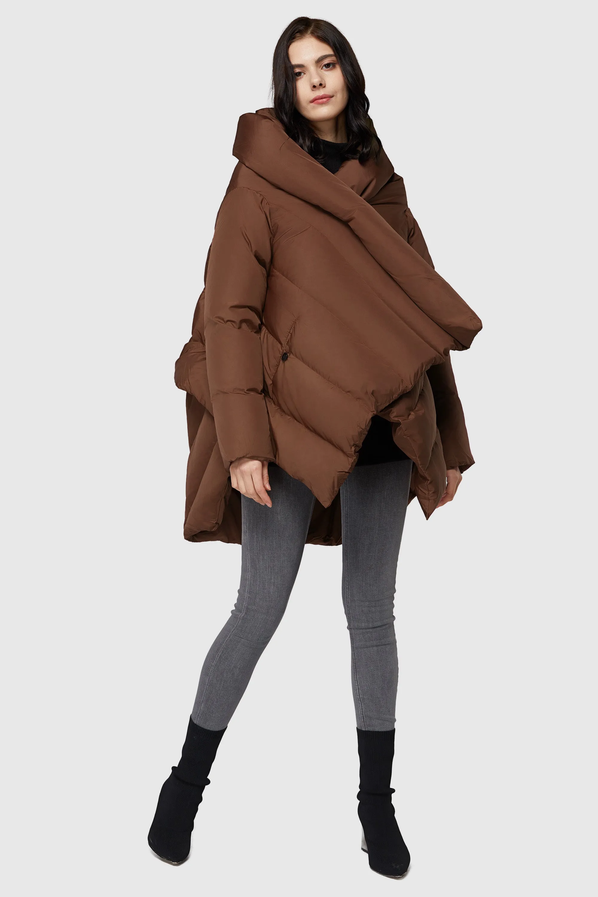 Cloak Puffer Down Coat