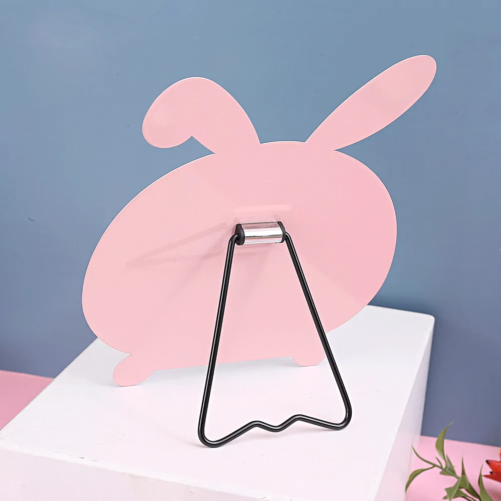 Cool Bunny With Ears Table Mirror.