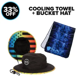 COOLING TOWEL & BUCKET HAT