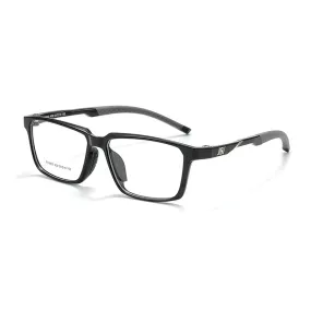 Core Rectangle Full-Rim Sports Eyeglasses