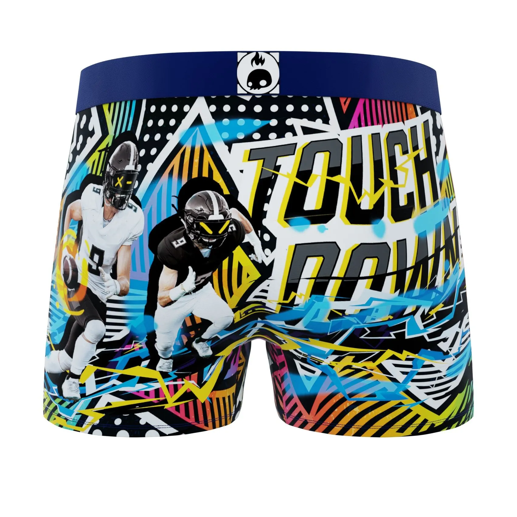 CRAZYBOXER Sports Bask  Men's Boxer Briefs (Pack 3)