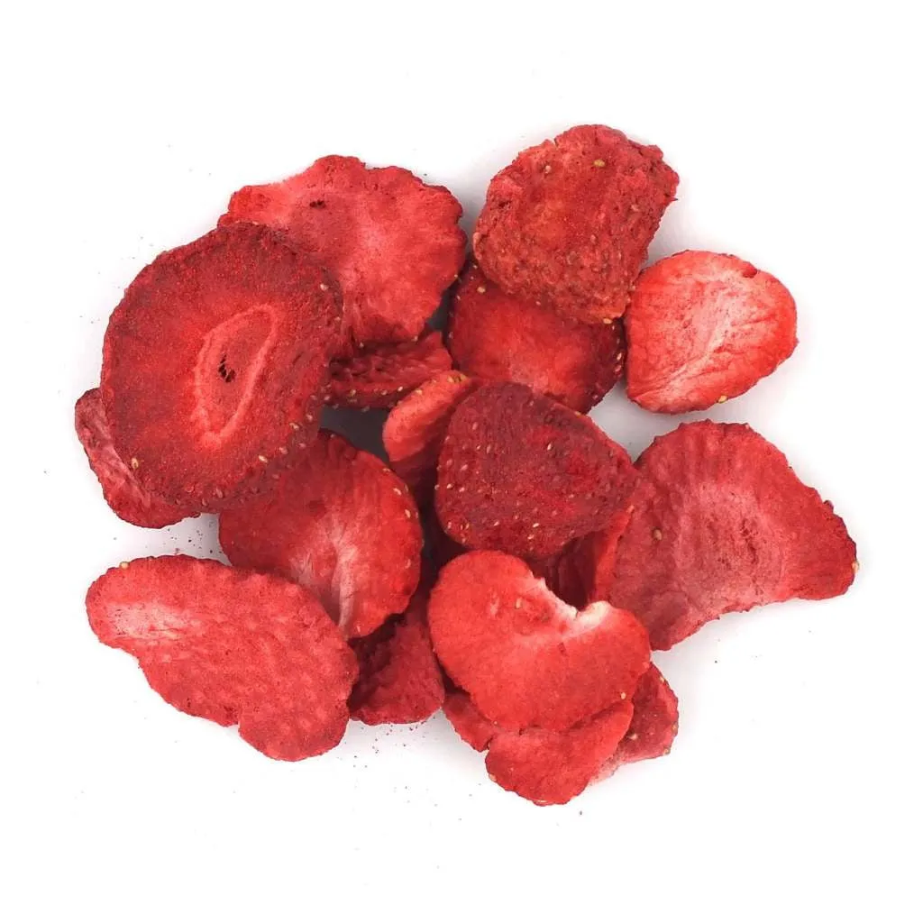 Crispy 100% Real Strawberry Freeze Dried Fruits Sweet Breeze Snacks Strawberries