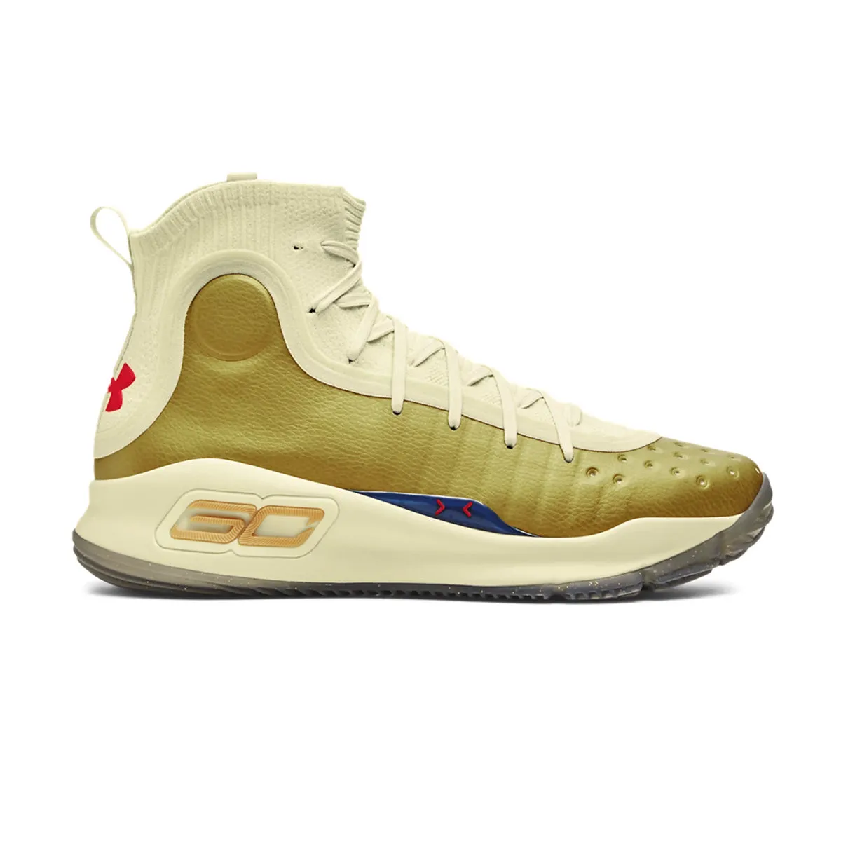 Curry 4 Retro 'Lemon Ice Metallic Gold'