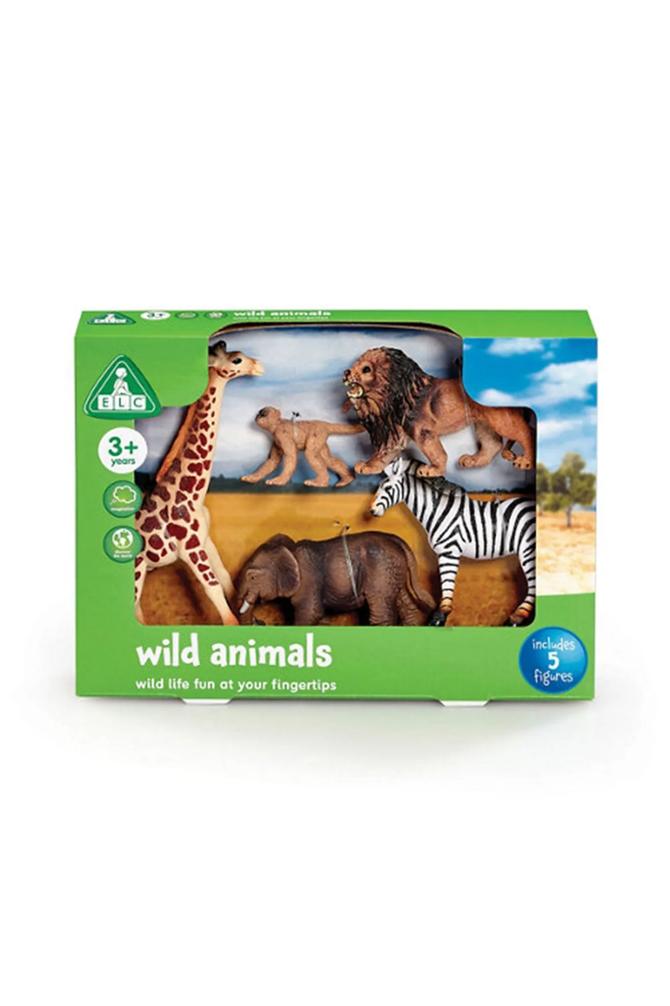 Early Learning Centre Wild Animals X 5 Box