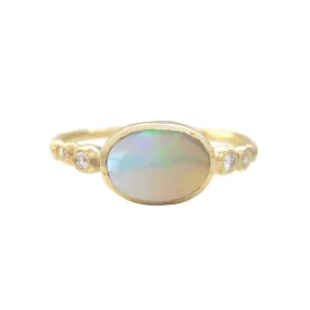 Freshwater Opal Ring