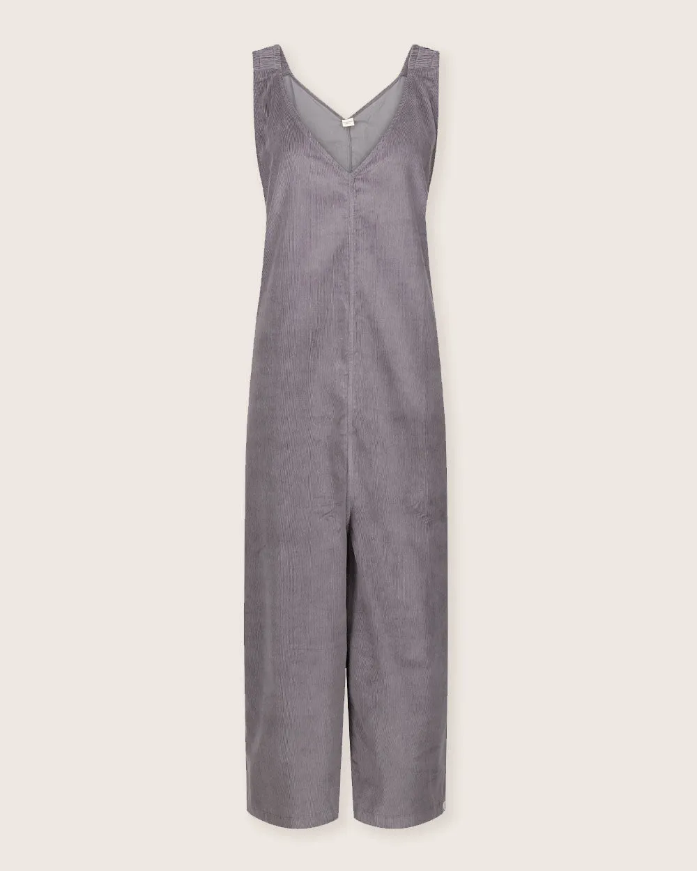 Grace Midnight Charcoal Cord Dungarees