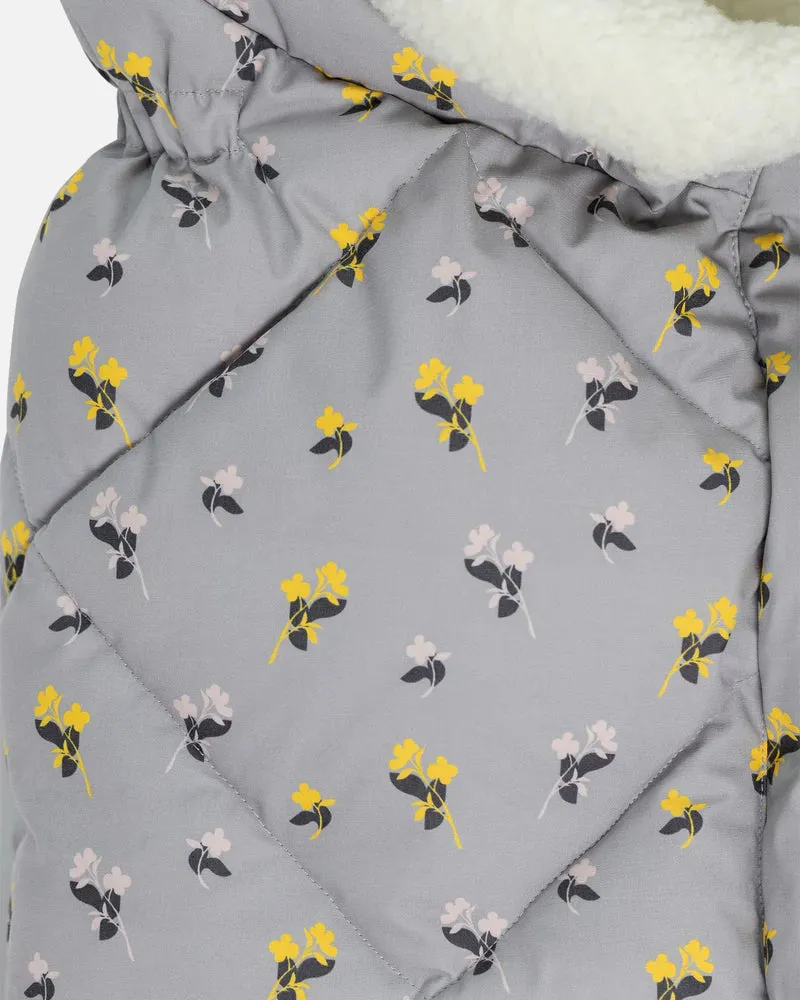 >7 A.M. Enfant Blanket 212 Evolution BENJI PRINTS SHERPA - Autumn Blossom (6M-4T)