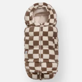 >7 A.M. Enfant Blanket 212 Evolution CHECKER BERBER - Checkers Tan (6M-4T)