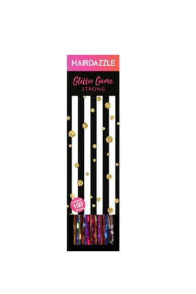 Hair Dazzle Rainbow Glitter Strands