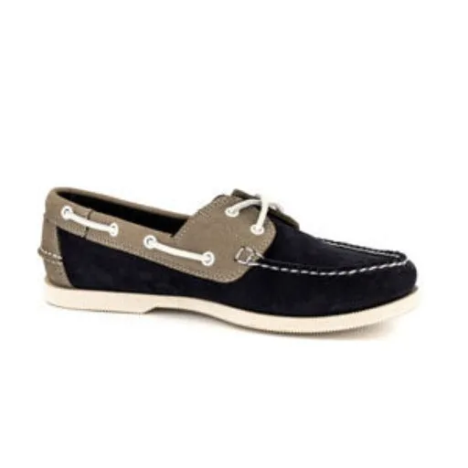 Jetty II Boatshoe Navy Nubuck / Grey 20313