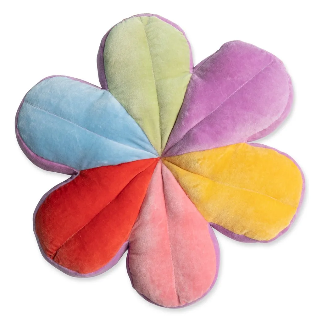 Joyful Velvet Petal Cushion One Size