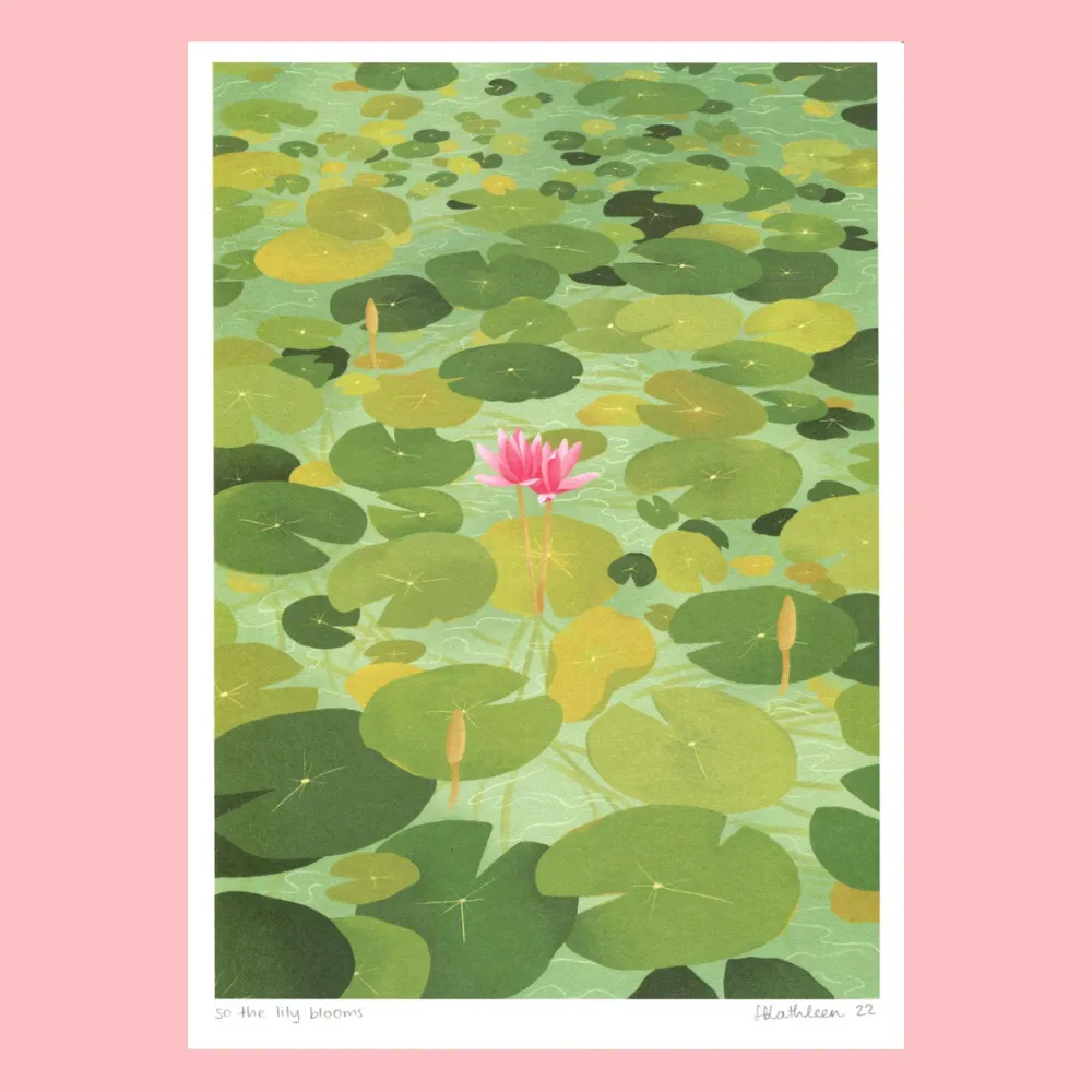 Lauren Kathleen Art Print - So the Lily Blooms - Various Sizes