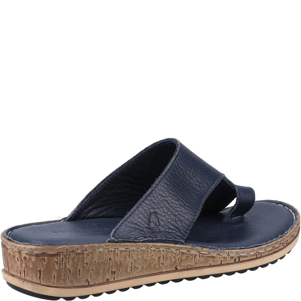 Navy Elissa Toepost Sandals