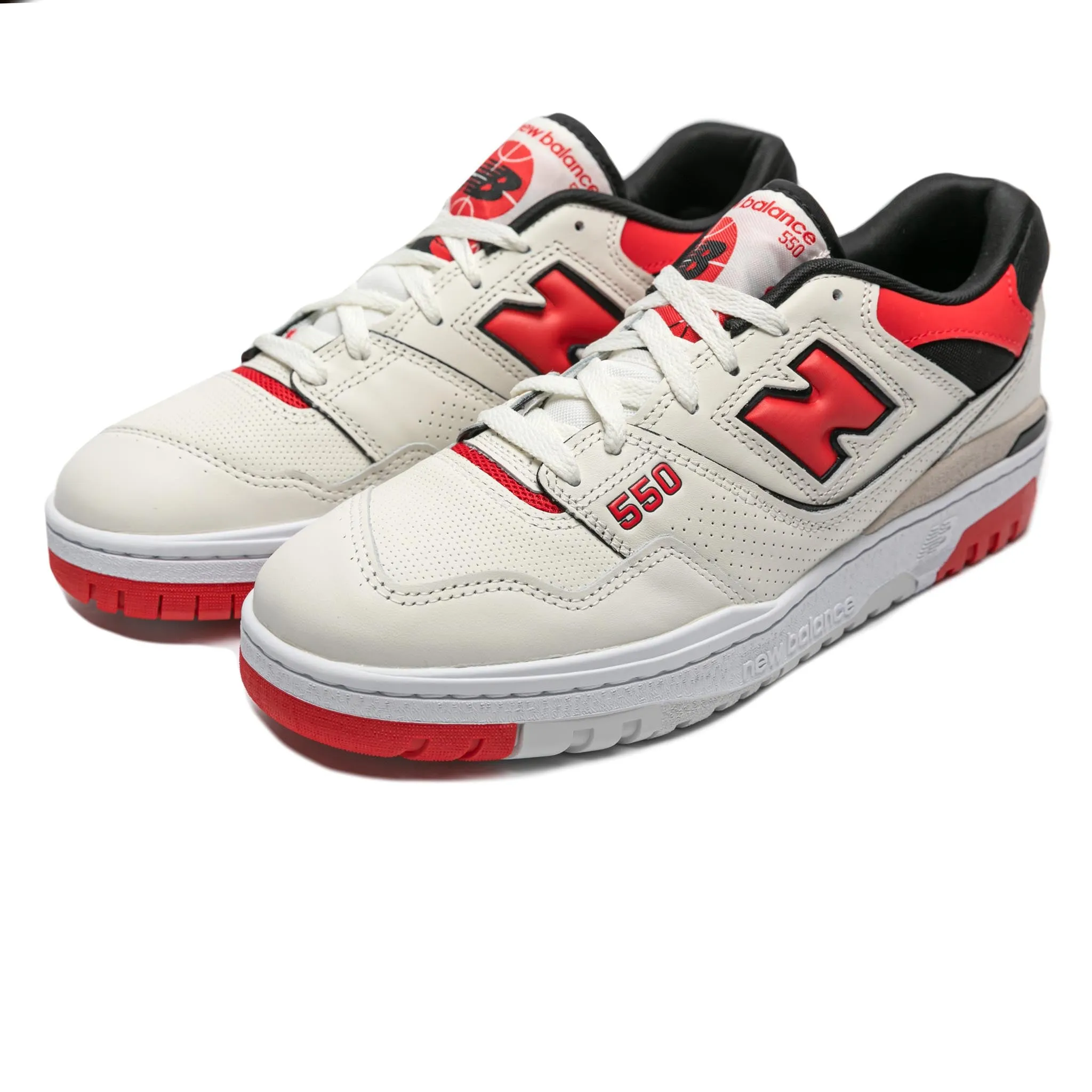 New Balance BB550VTB Sea Salt/True Red