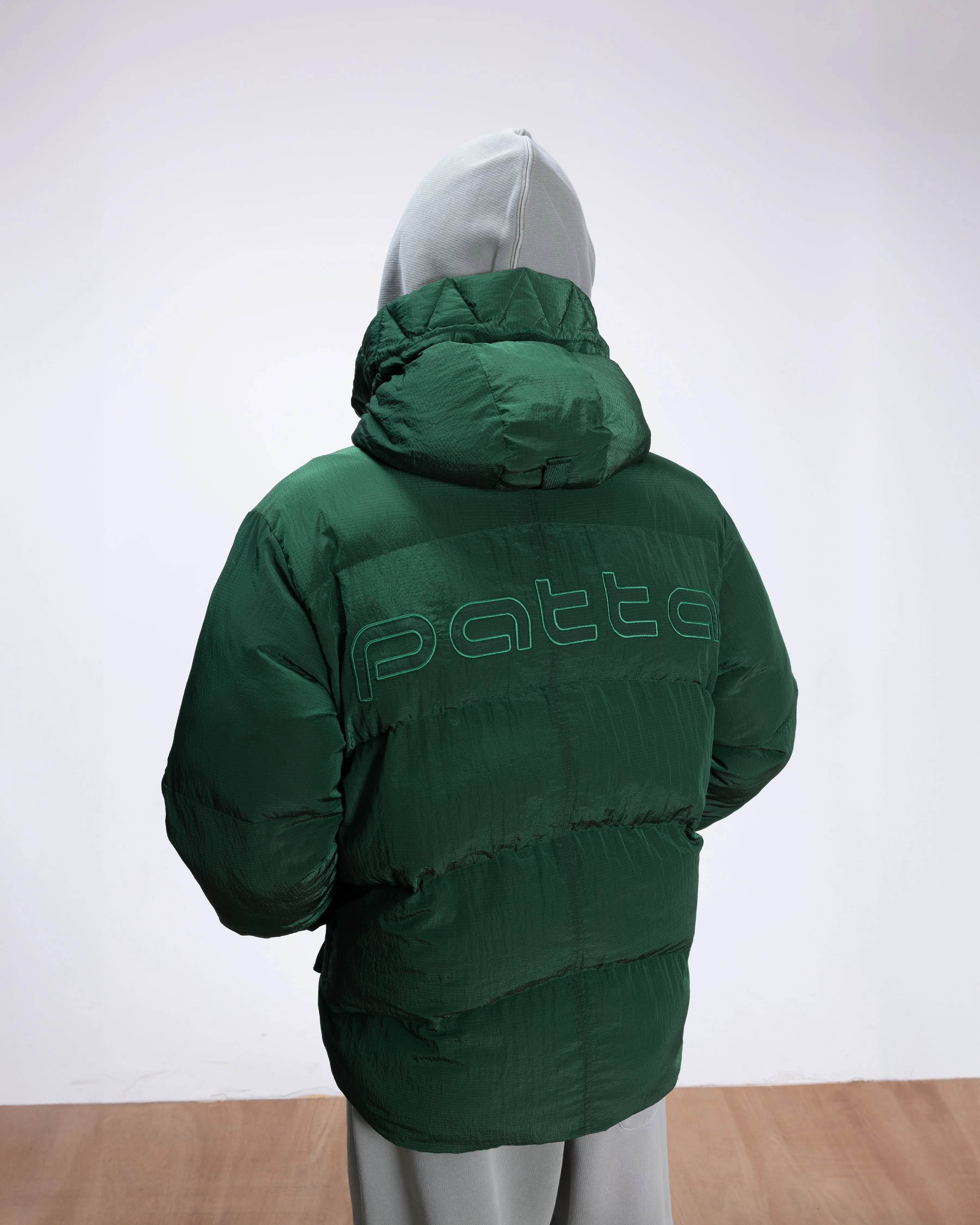 Patta Ripstop Puffer Jacket (June Bug)