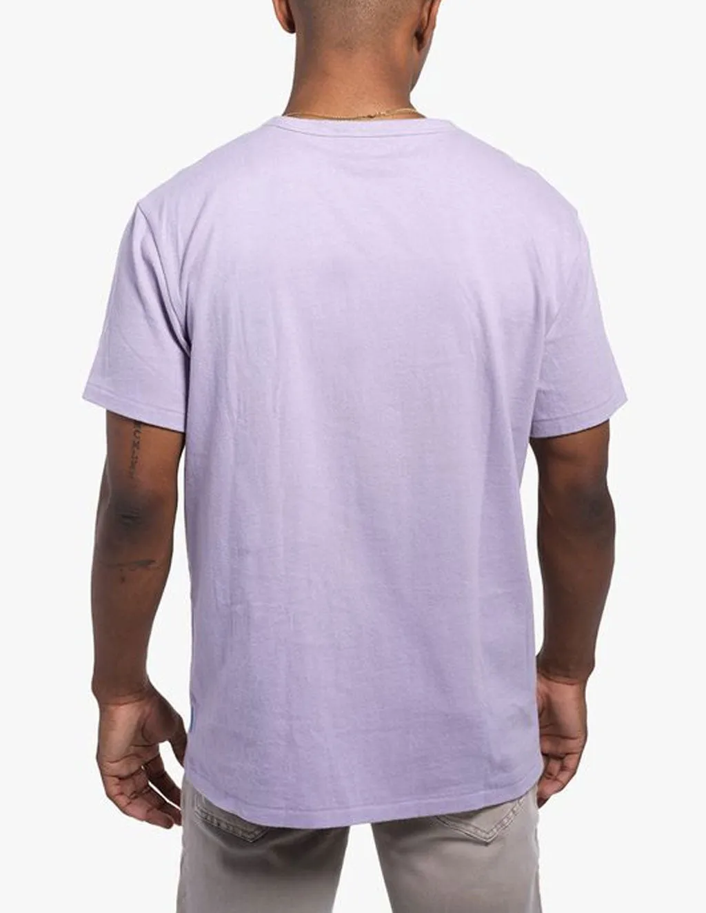 PERIWINKLE WASHED TEE