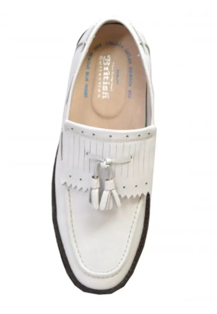 Playboy Cruise Leather Shoe - Sophisticated Old School Style with Tassel Detailing