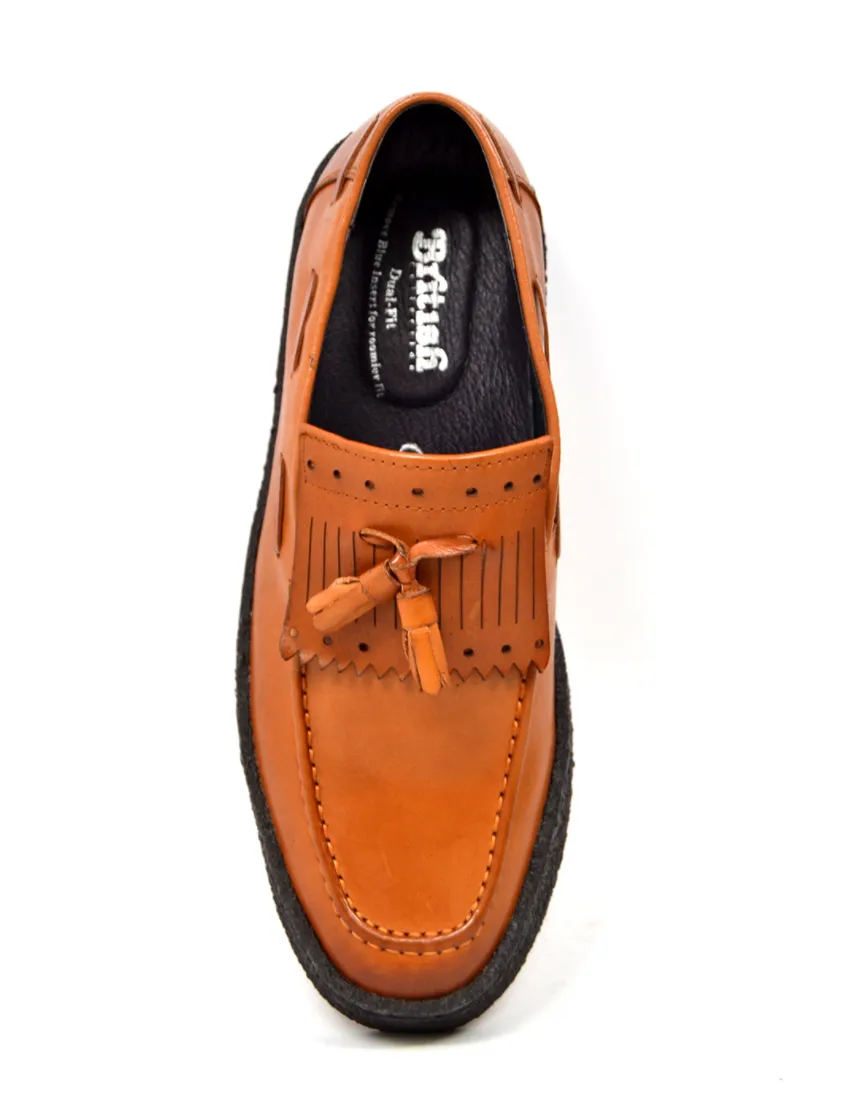 Playboy Cruise Leather Shoe - Sophisticated Old School Style with Tassel Detailing