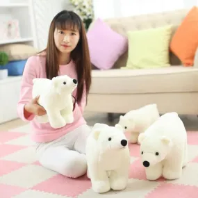 Polar Bear Stuffed Plush Toy