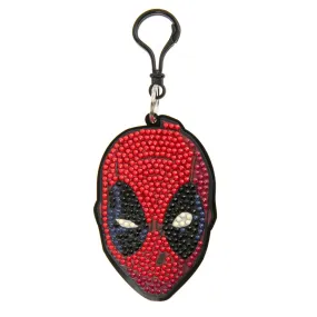 "Deadpool" Crystal Art Bag Charm Kit MARVEL