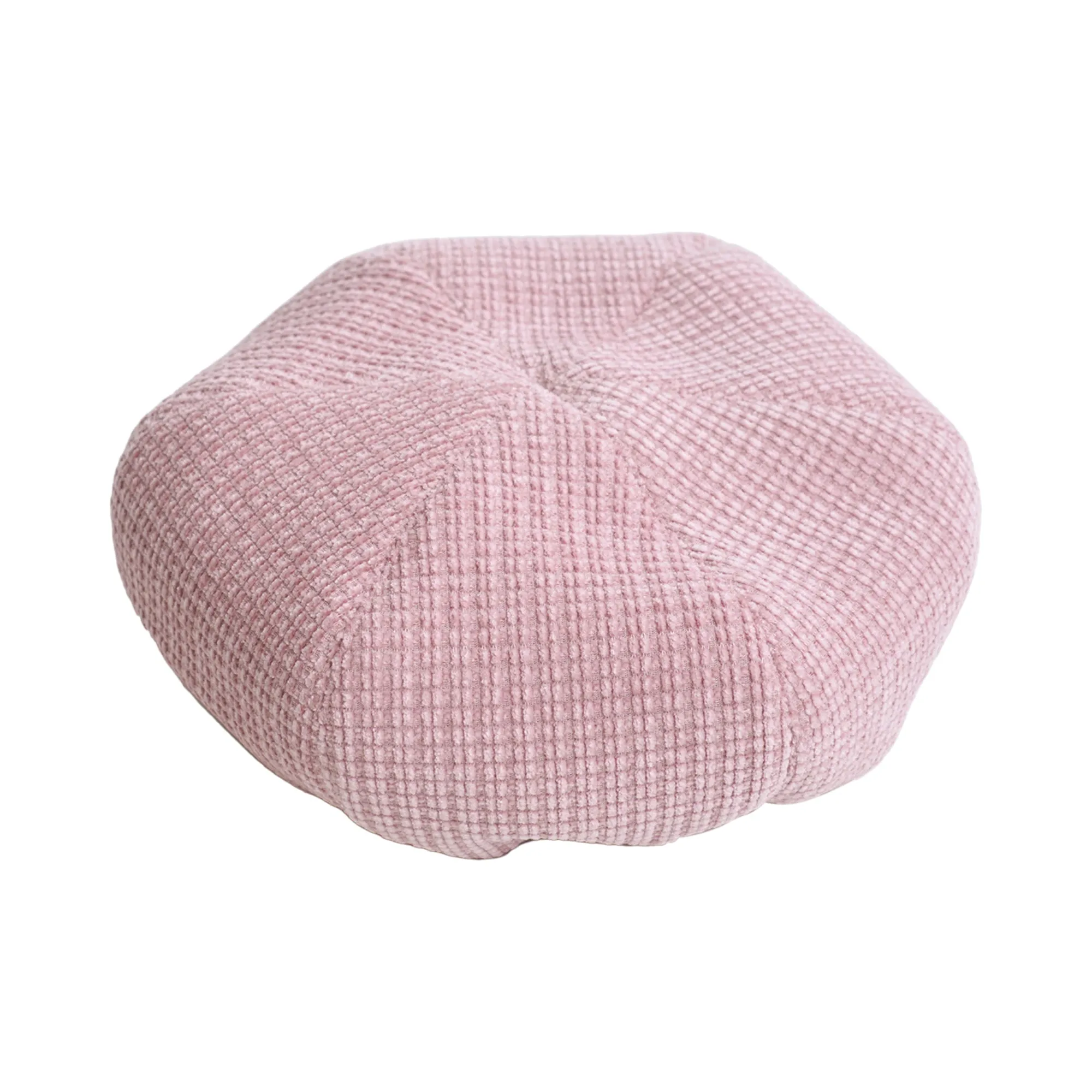 "Velvet Cloud" Beret Hat - Light Pink