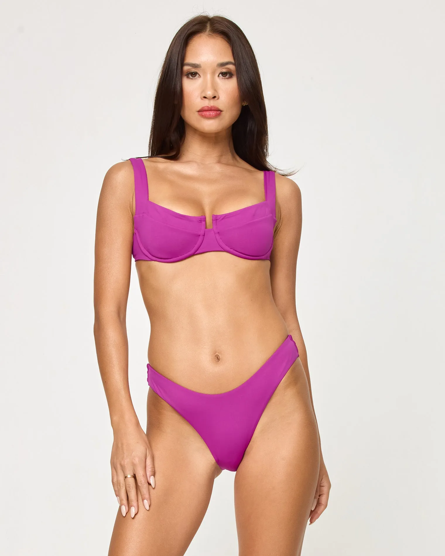 Rocky Bikini Bottom - Wild Aster