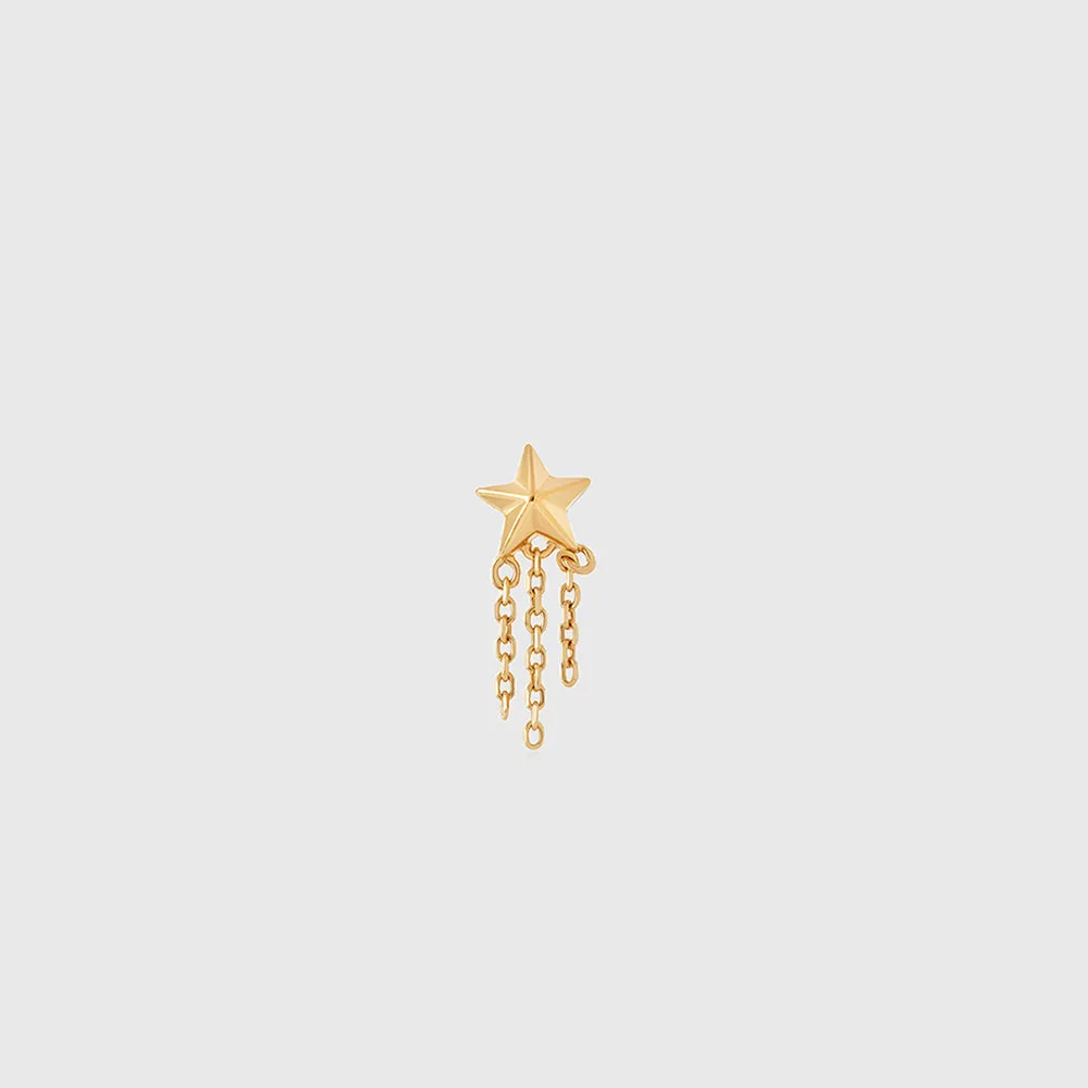 Shooting Star Piercing Earring