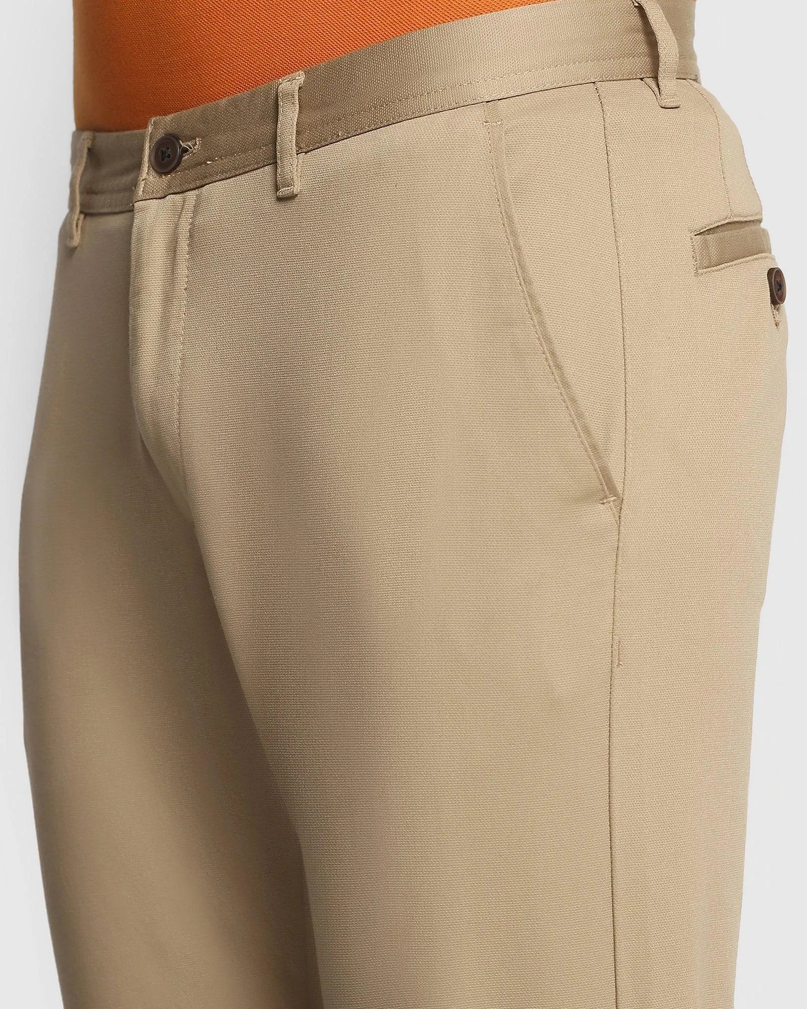 Slim Comfort B-95 Casual Khaki Textured Khakis - Emil