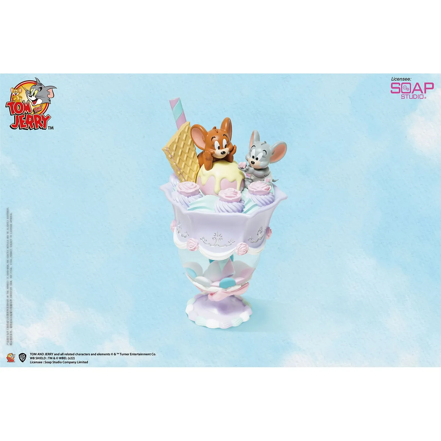 Soap Studio CA307P Tom and Jerry - Candy Parfait Snow Globe (Purple Ver.)