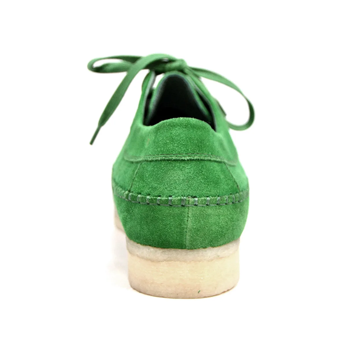 Somerset-Low by British Collections - Handcrafted Suede Vintage Lace-Up Shoe