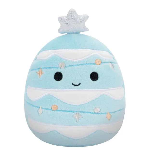 Squishmallow 16 Inch Keiko the Blue Tree Christmas Plush Toy