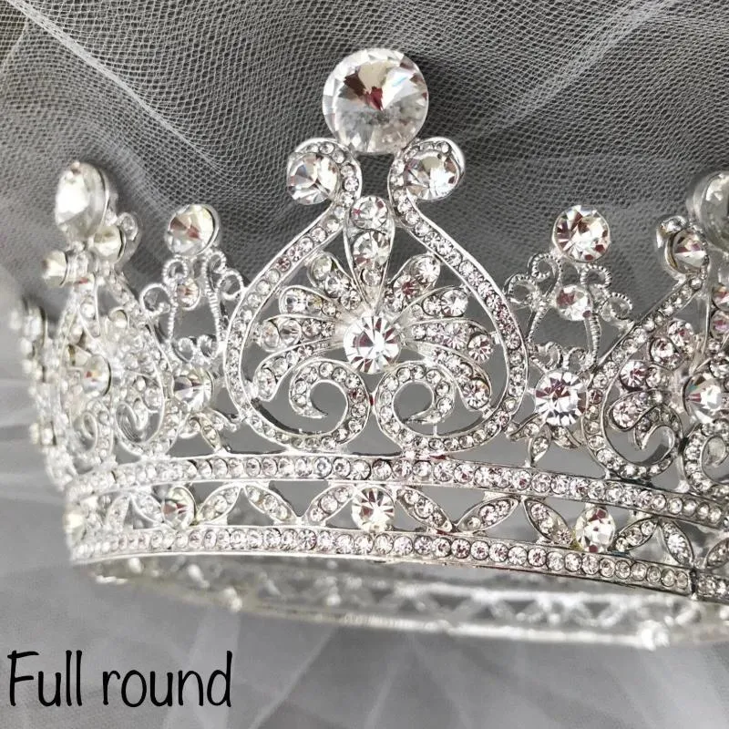 T146. luxury rhinestone crown, bridal wedding tiara crown, bridal headpiece, bridal tiara, princess crown